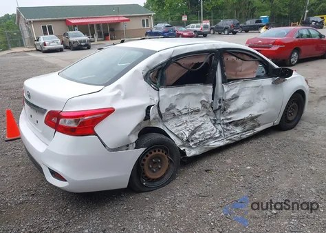 2019 Nissan Sentra S из США, поврежденный, VIN 3N1AB7AP9KY264543